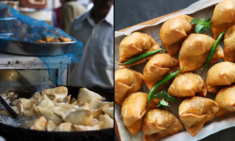 Outside India, especially in countries like England, America, and Canada, samosas are eaten with great relish in Indian restaurants.