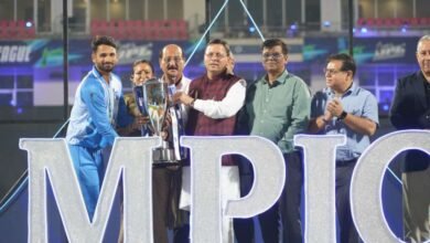 Chief Minister Pushkar Singh Dhami honored the winner of Uttarakhand Premier League, USN Indian team