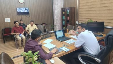 A detailed review of financial physical progress was conducted under the chairmanship of DM Savin Bansal.