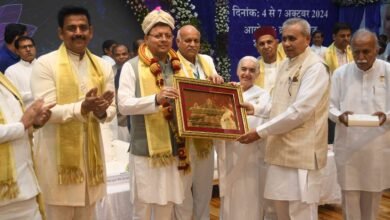 Chief Minister Pushkar Singh Dhami participated in the 'Global Summit-2024' organized by Prajapita Brahmakumaris Ishwariya Vishwavidyalaya, Mount Abu, Rajasthan