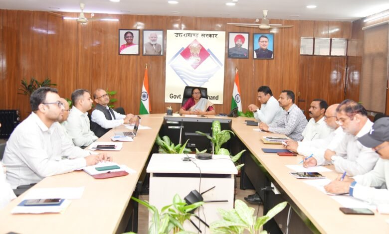 Chief Secretary Radha Raturi emphasized on high quality and timeliness in SDRF works, approved several disaster safety plans