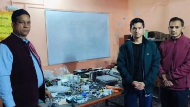 Chamoli's Navneet's "Himalayan Air Aid" project selected for IIT Delhi's National Science Exhibition, atmosphere of joy in the area