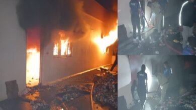 Chakrata: Two-storey hut burnt to ashes in a terrible fire, 6 cattle burnt alive