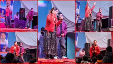 Priyanka Mehar's magic in Pauri Festival, audience danced to Garhwali songs