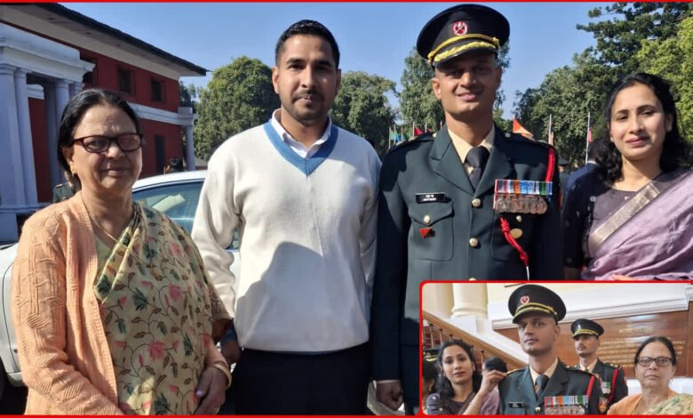 Srinagar: Anoop Bhatt became a lieutenant in the army after 19 years of service