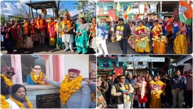 Rudraprayag: BJP-Congress along with independents have entered the fray in the municipal council elections, nomination process is on in Ukhimath-Guptkashi