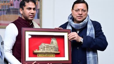 Frankfurt MP meets Chief Minister Pushkar Singh Dhami: Discussion on skill development and employment of youth