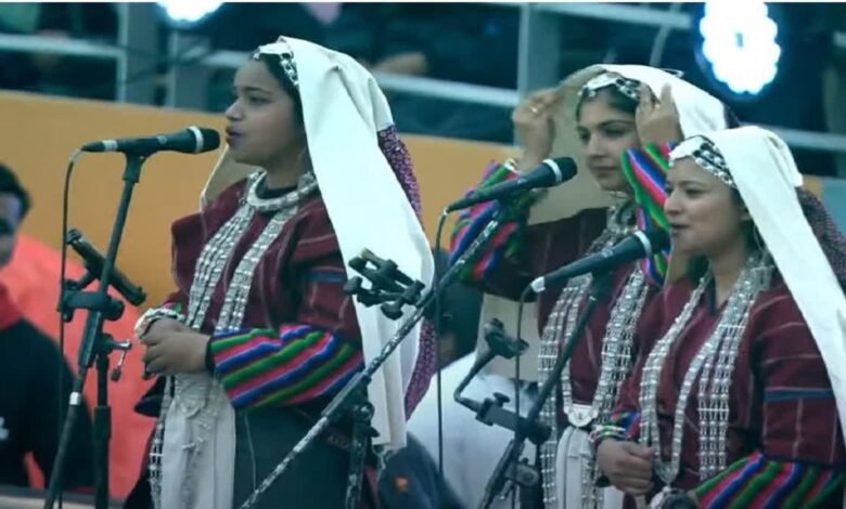 Dehradun: Pandavas Band spread the magic of traditional music in the opening ceremony of National Games