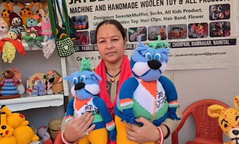 'Mouli' became the center of attraction in National Games, demand for Bhavna Mehra's woolen mascot increased