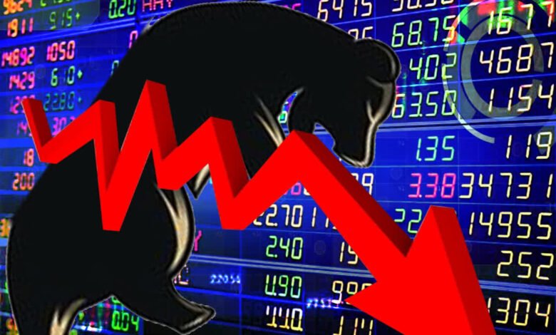 Indian stock market crash: Sensex drops 600 points, investors lose Rs 5 lakh crore