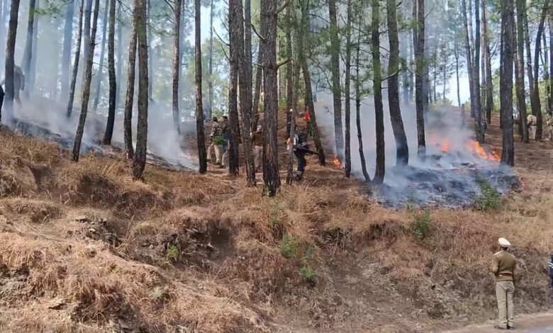 Mock drill organized in Uttarakhand before forest fire season