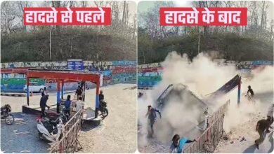 A major accident was averted in Rishikesh, an uncontrolled tractor trolley collided with a police picket