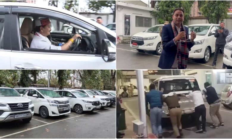 Uttarakhand Assembly Session: Expensive vehicles, pushing cars and MLAs arriving in chains became the topic of discussion