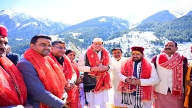 Preparations are in full swing for PM Modi's winter visit, CM Dhami took stock of the preparations