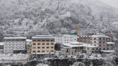 Extraordinary snowfall in Govindghat, 6 feet snowfall in Hemkunt Sahib