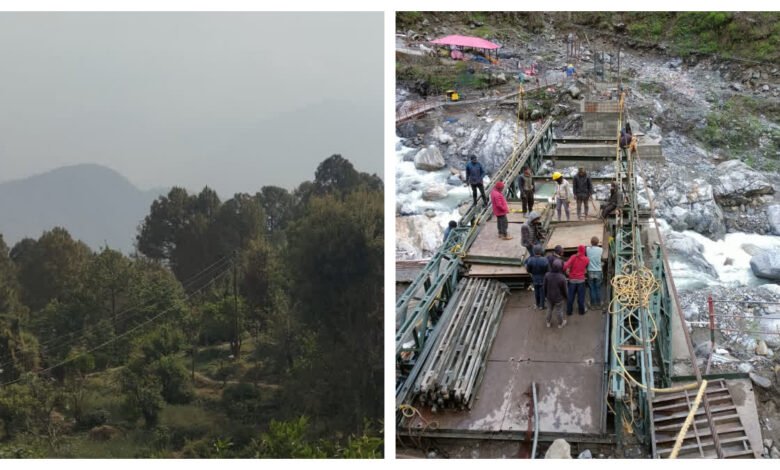 Rain wreaks havoc in Uttarakhand, hindrance in Kedarnath Yatra preparations