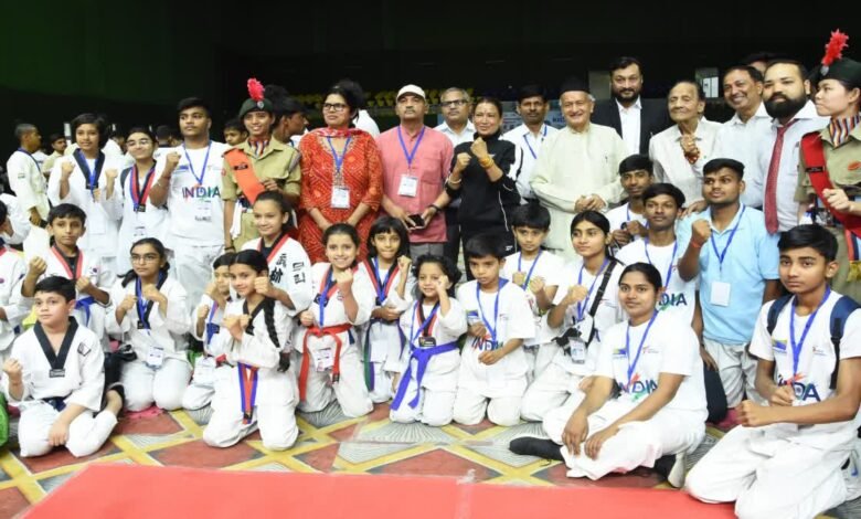 The 15th National Taekwondo Championship was inaugurated in Dehradun by Sports Minister Rekha Arya