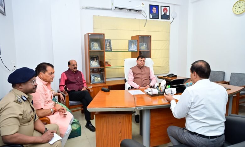 Preparation for Chardham Yatra: Chief Minister Dhami inspected the facilities in Rishikesh, laid the foundation stone of multi-storey parking