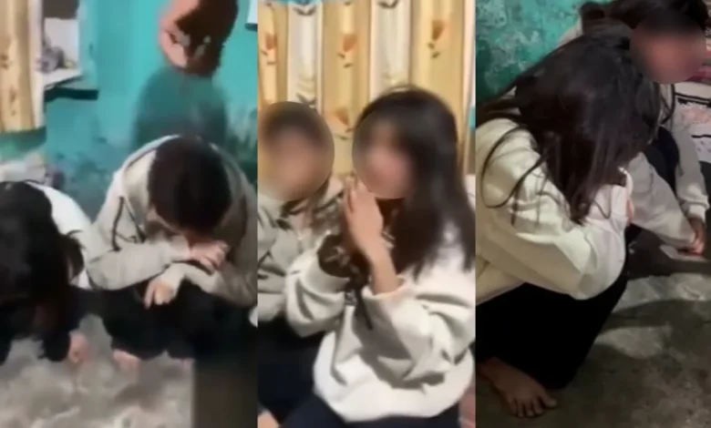 Brutality with teenage girls in Bageshwar: Made them 'cock' by slapping, video goes viral, case registered under POCSO Act