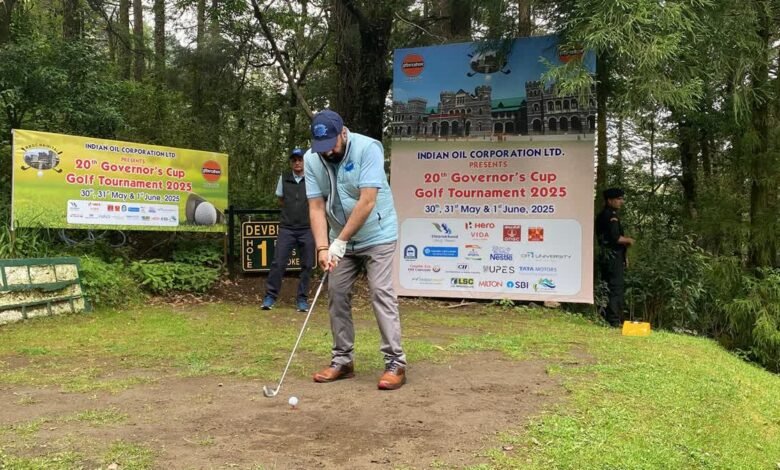 20th Governor Cup Golf Tournament inaugurated in Nainital, Governor took initiative to promote tourism