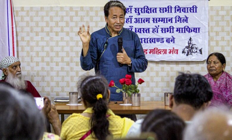 Ladakh's call arose from Smriti Manch: Sonam Wangchuk said - development should happen with local consent