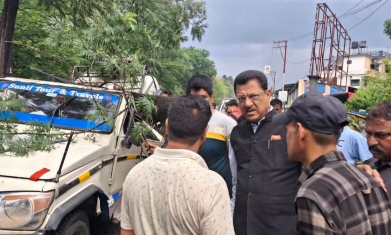 Rain becomes a disaster in Dehradun: One dead, one injured after a tree fell in front of FRI