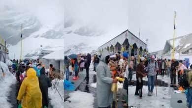 Huge crowd of devotees at Hemkund Sahib and Tungnath Dham, old records broken in one month