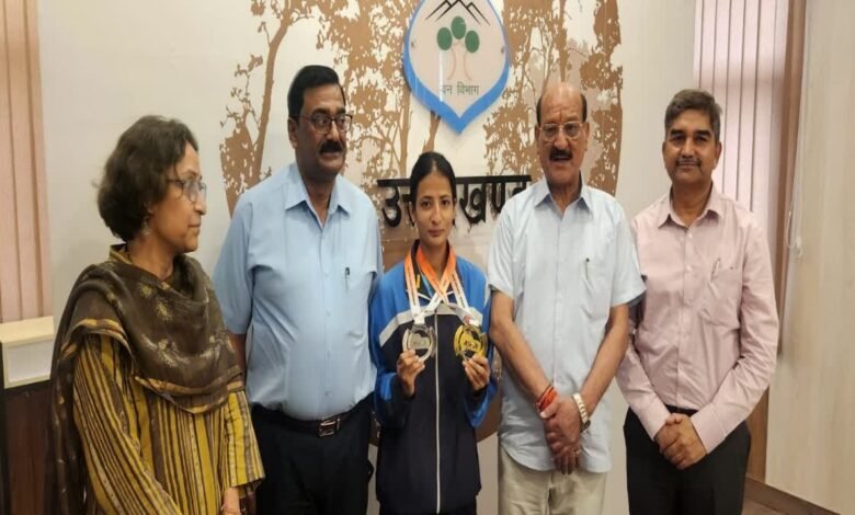 All India Forest Sports hosted in Uttarakhand, hopes of medals increased from Navya Pandey