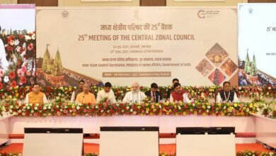 Central Regional Council meeting chaired by Amit Shah in Varanasi, CM Dhami gave suggestions regarding the development of border areas