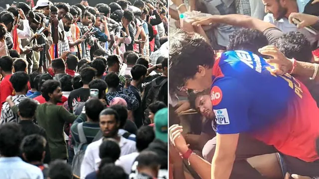 Accident during RCB's victory parade: Stampede in the crowd, 10 dead, many injured