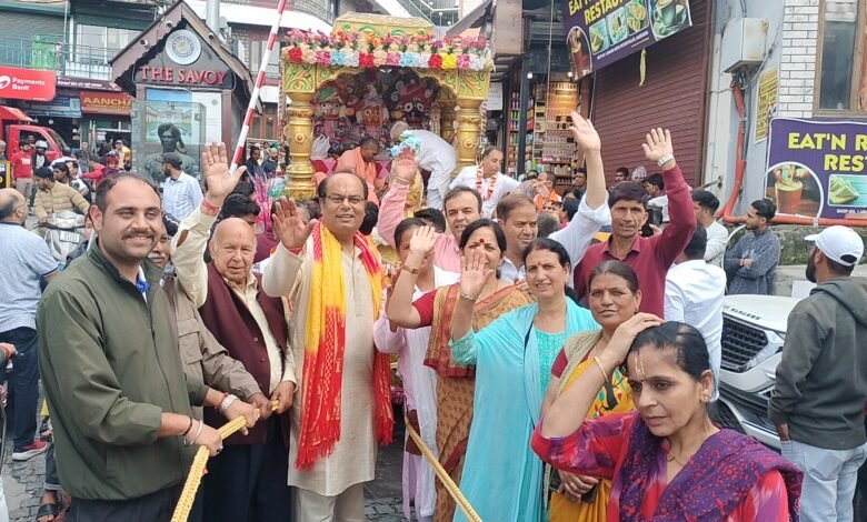 Lord Jagannath's Rath Yatra took place in Mussoorie, devotees showed enthusiasm and faith