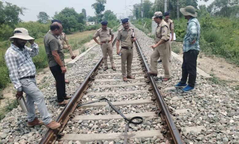 Conspiracy to cause rail accident in Uttarakhand fails: Track tampered with near Gularbhoj station