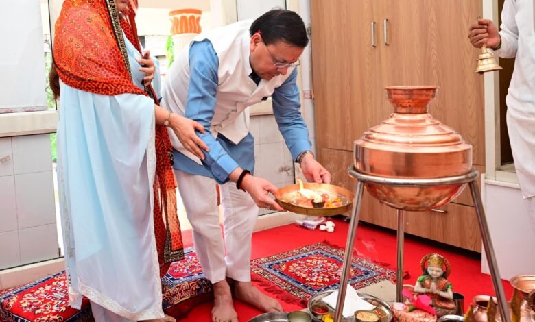 On the third Monday of Shravan, there was a wave of devotion towards Lord Shiva in Uttarakhand, CM Dhami performed puja