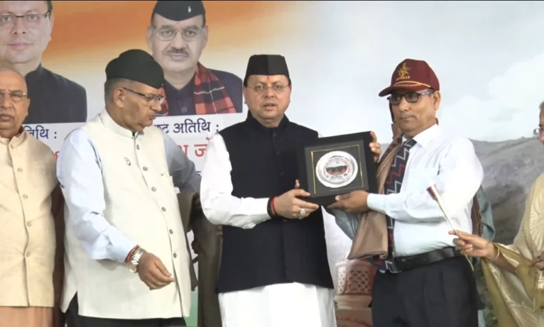 Tribute to the martyrs on Kargil Vijay Diwas, CM Dhami made announcements for soldier welfare