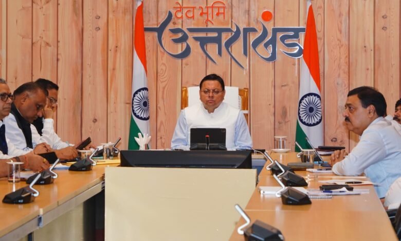 Heavy rains cause havoc in Uttarakhand, CM Dhami gave strict instructions to district magistrates