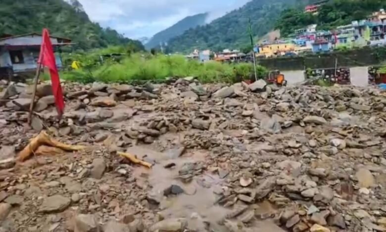 Cloudburst causes devastation in Rudraprayag, many villages affected and relief work underway
