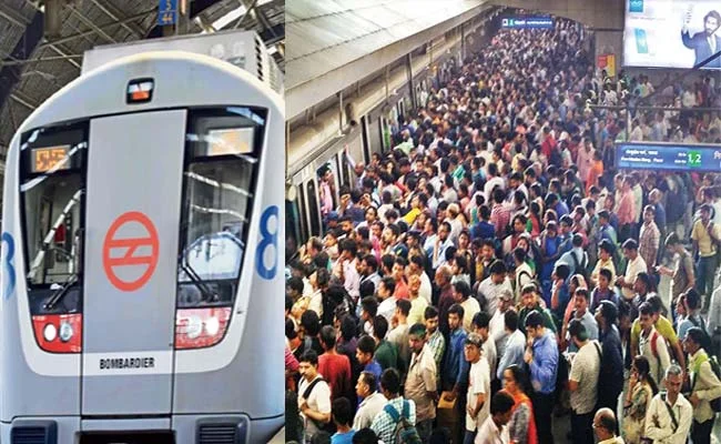 Before Rakshabandhan, Delhi Metro created a new passenger record, 81.87 lakh people travelled in a day