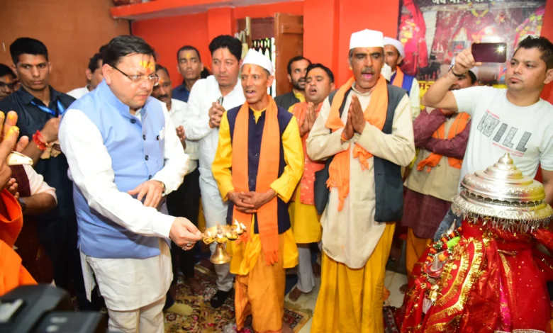 CM Dhami will inaugurate the Nanda Devi fair in Almora, preparations complete