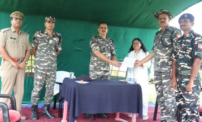 Successful transfer of forest land for new BOP of SSB at Thapliyal Kheda