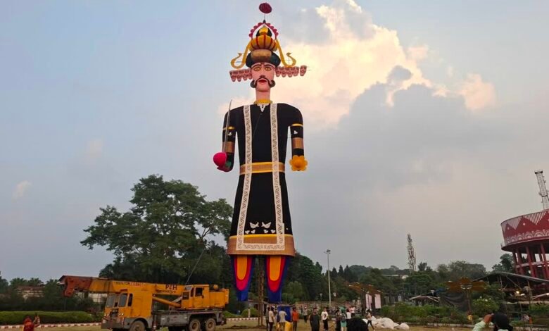 Dehradun: Preparations for Dussehra fair complete at Parade Ground, security tightened for Ravana Dahan