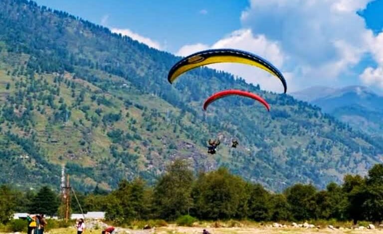 Kirtinagar gets new paragliding site, adventure tourism will get a boost