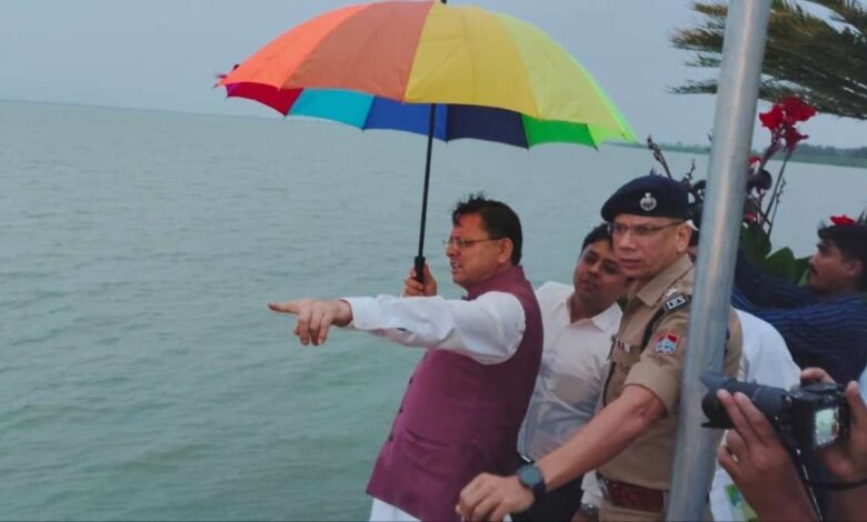 CM Dhami's visit to Udham Singh Nagar, From disaster management to public dialogue