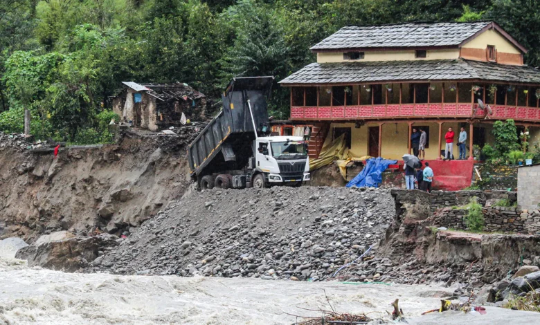 Cloudburst wreaks havoc in Nandanagar, several houses buried under debris in Kuntri village