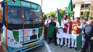 CM Dhami launches city bus service in Haldwani, expresses concern over demographic shift – “The identity of Devbhoomi will not be compromised”