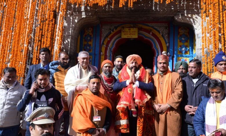 Governor Gurmeet Singh's spiritual journey – performed special prayers at Kedarnath and Badrinath, saying, "Every particle of Kedar Valley is filled with Shiva."