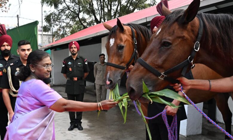 President Murmu inaugurated a foot overbridge and equestrian area in Dehradun;