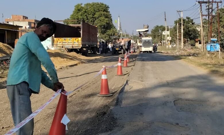 Work on the dilapidated Khatima-Majhola highway has begun, gaining momentum after a rebuke from CM Dhami.