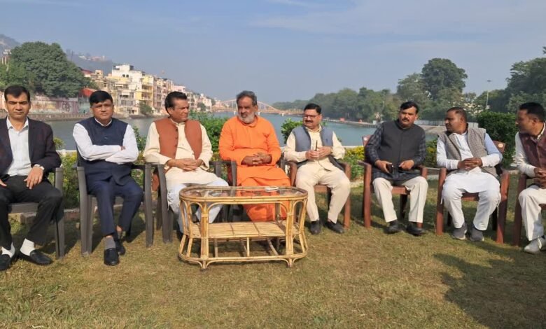BJP leaders held a press conference in Haridwar on the announcement of sugarcane price hike by the Dhami government, a gratitude rally will be held soon.