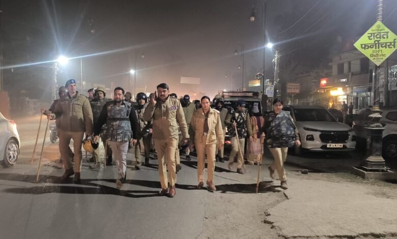 Protests against the forest land survey in Rishikesh turn violent, leading to blockades of the highway and railway tracks.