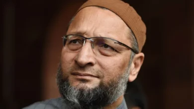 Owaisi launches scathing attack on the Har Ki Pauri poster controversy, raising questions about the Dhami government and the BJP.